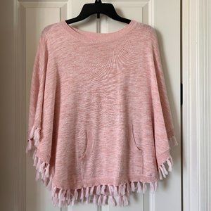 Lilly Pulitzer Hani Poncho Sweater girls' size XL (14-16)